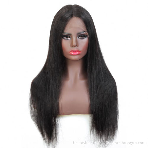 Frontal wig human hair body wave highlight wig weaves and wigs
